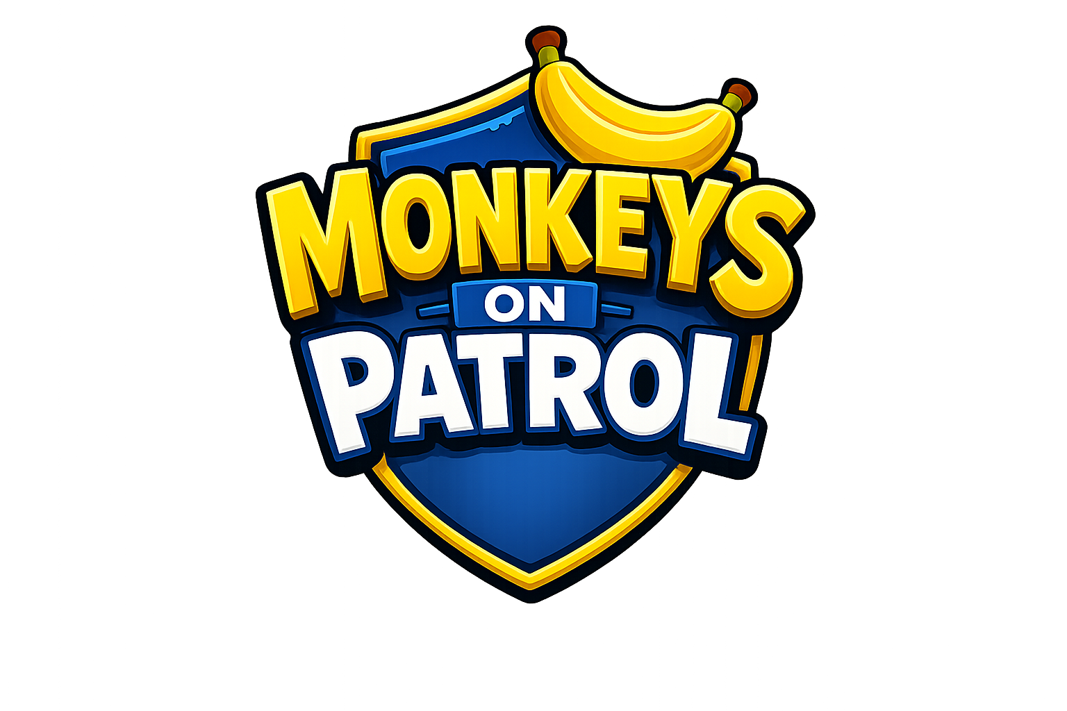 Monkeys on Patrol official logo